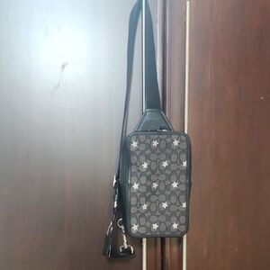 Authentic Coach Sullivan Jaquard Print Crossbody